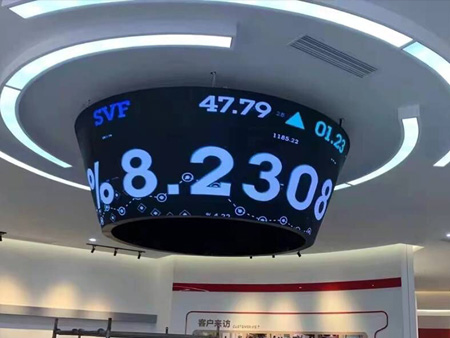 潮州碗幕显示屏工程案例